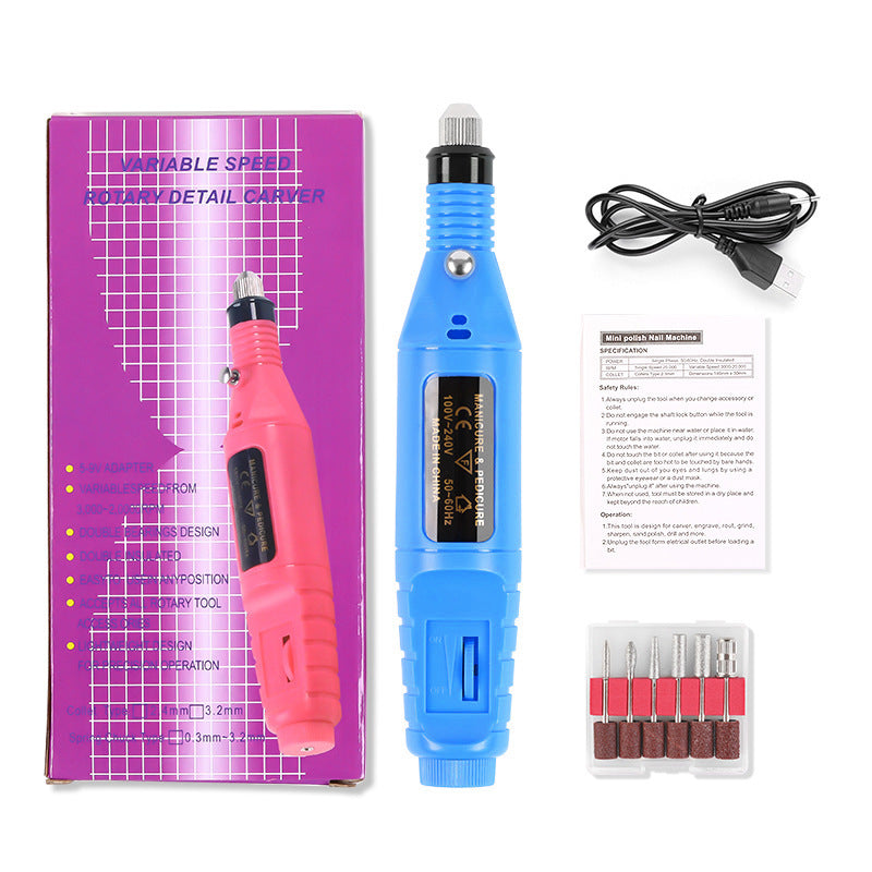 Portable Electric Nail Drill TRIN GLOBAL - S