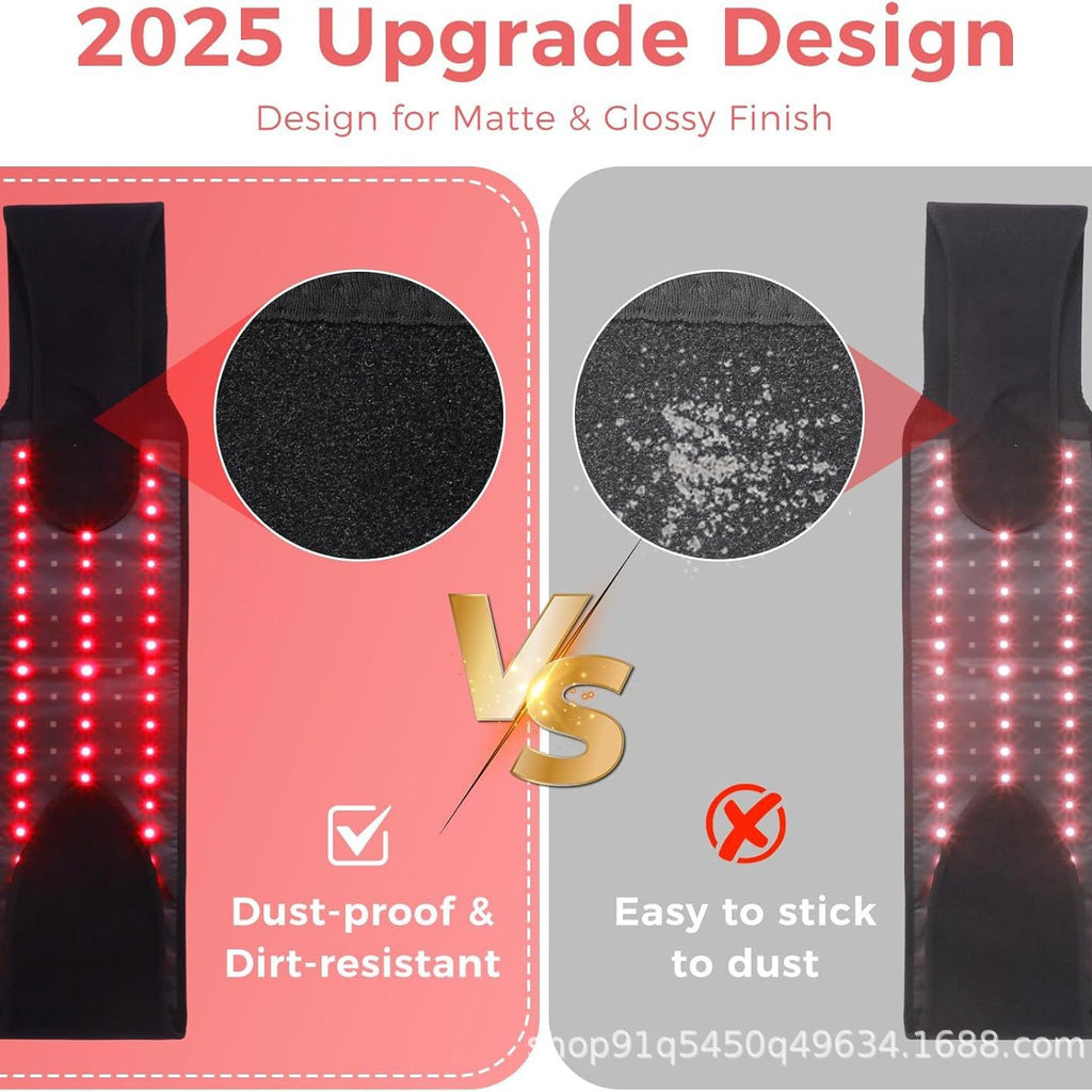 "Red Light Therapy & Infrared Heating Waist Belt : Best for targeting pain relief, muscle recovery, and premium wellness seekers."