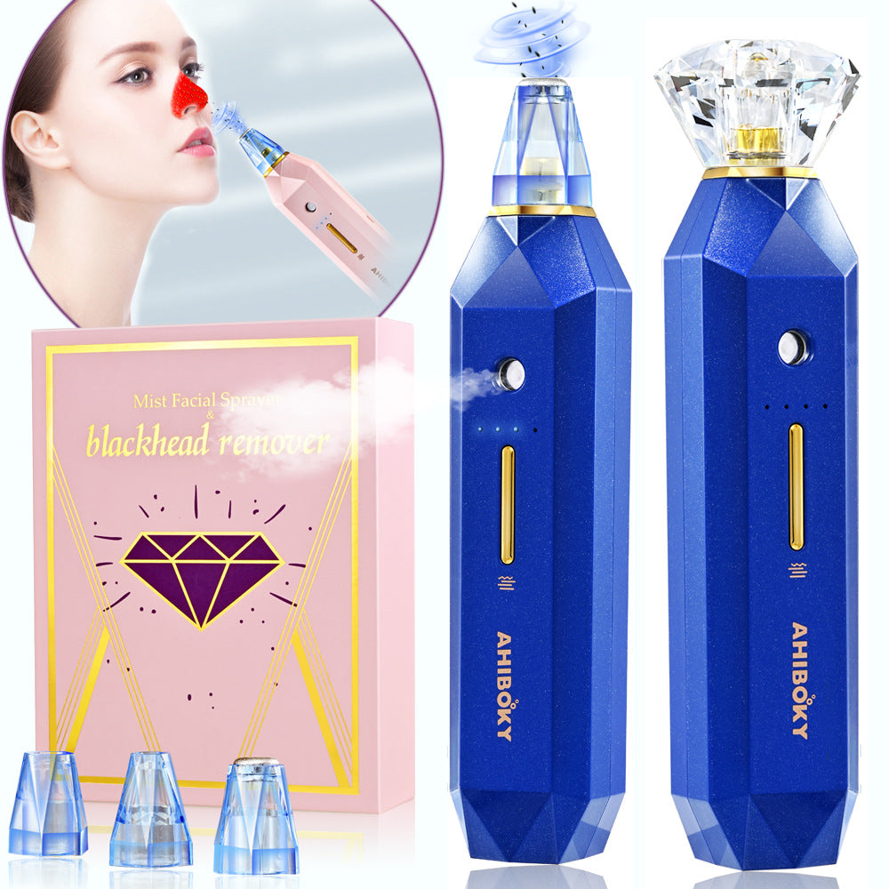 2-in-1 Small Bubble Blackhead Remover & Oxygen Hydration Facial Device