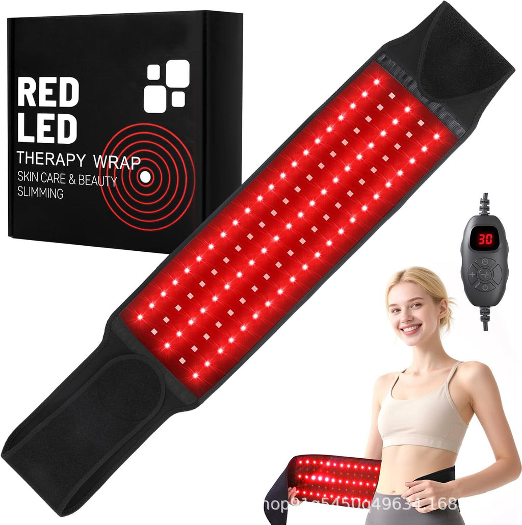 "Red Light Therapy & Infrared Heating Waist Belt : Best for targeting pain relief, muscle recovery, and premium wellness seekers."