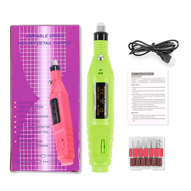 Portable Electric Nail Drill TRIN GLOBAL - S