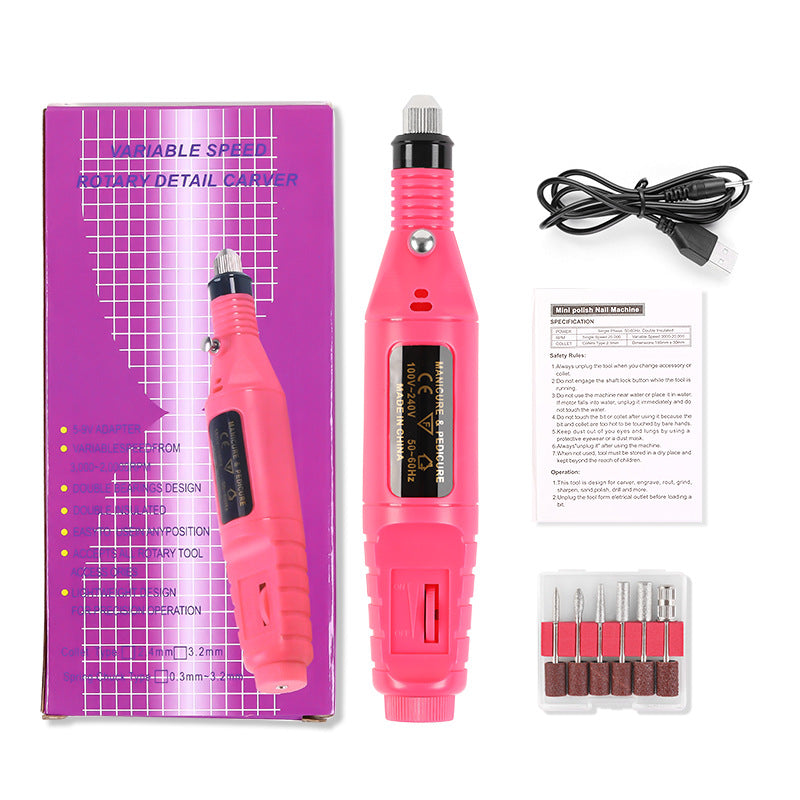 Portable Electric Nail Drill TRIN GLOBAL - S