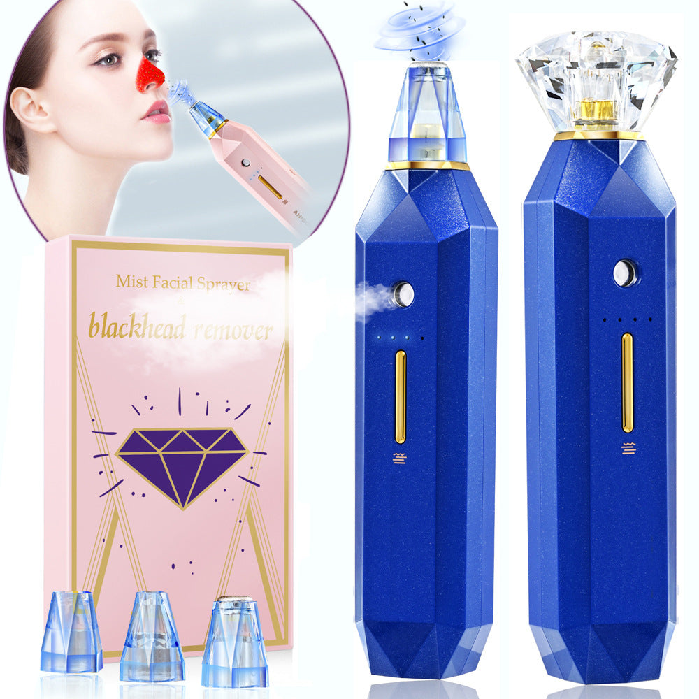 2-in-1 Small Bubble Blackhead Remover & Oxygen Hydration Facial Device