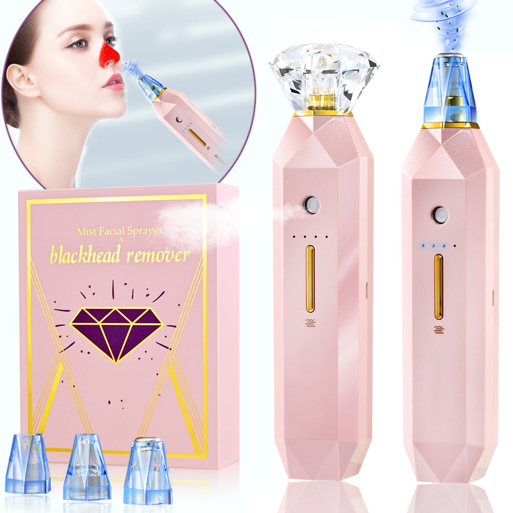 2-in-1 Small Bubble Blackhead Remover & Oxygen Hydration Facial Device