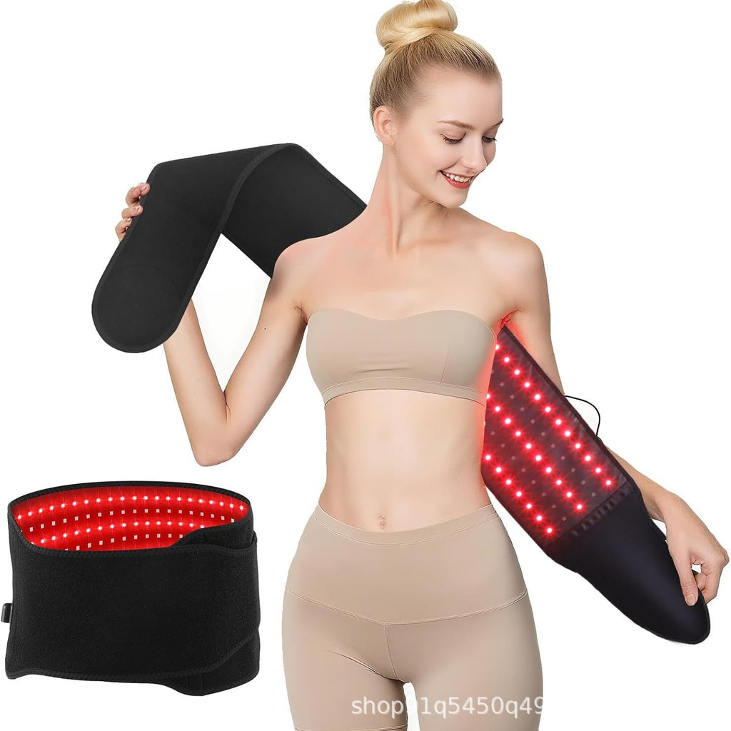 "Red Light Therapy & Infrared Heating Waist Belt : Best for targeting pain relief, muscle recovery, and premium wellness seekers."