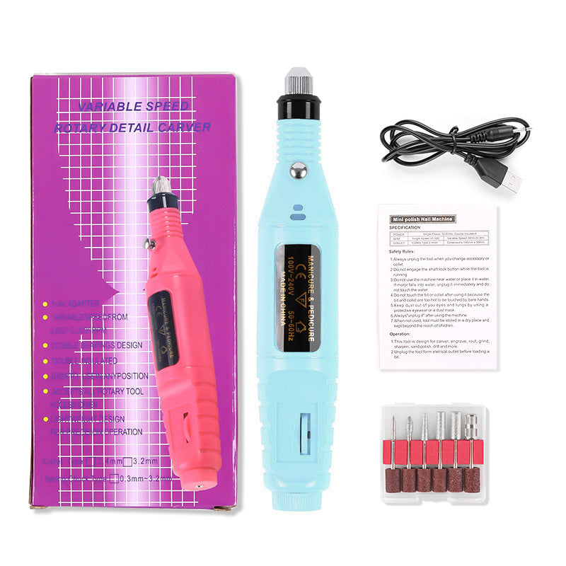 Portable Electric Nail Drill TRIN GLOBAL - S