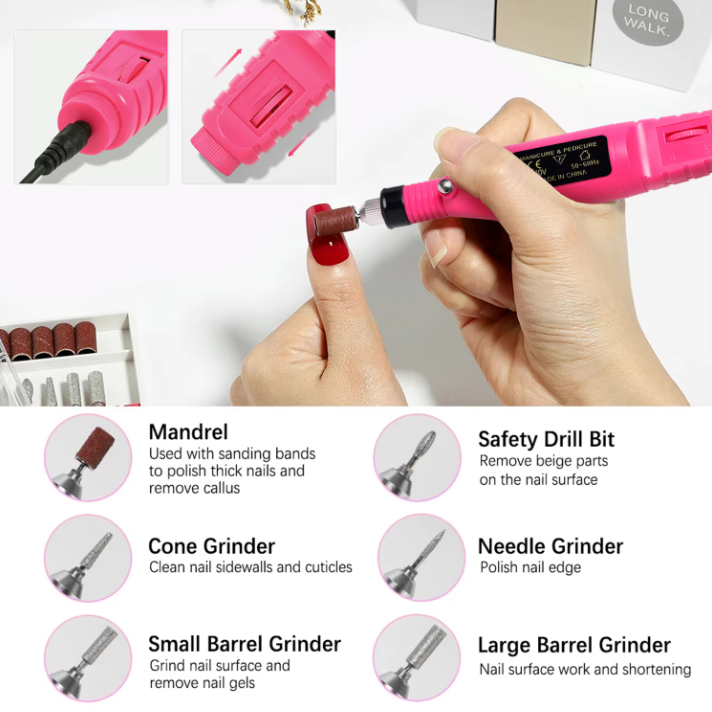 Portable Electric Nail Drill
